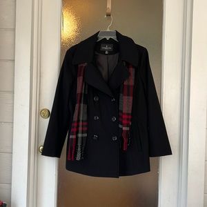 Ladies London Fog double breasted coat